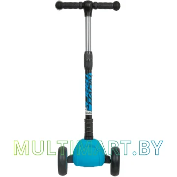 Самокат Novatrack Disco-Kids Basic 120H.DISCOKIDS.BL20 (голубой, 2020) картинка 2